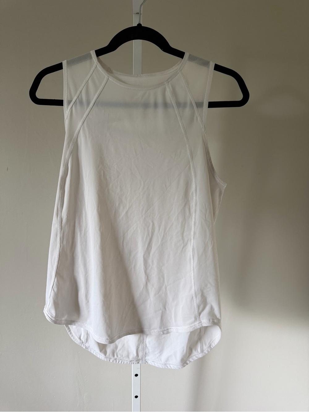 lululemon athletica White Racerback Athletic Tank